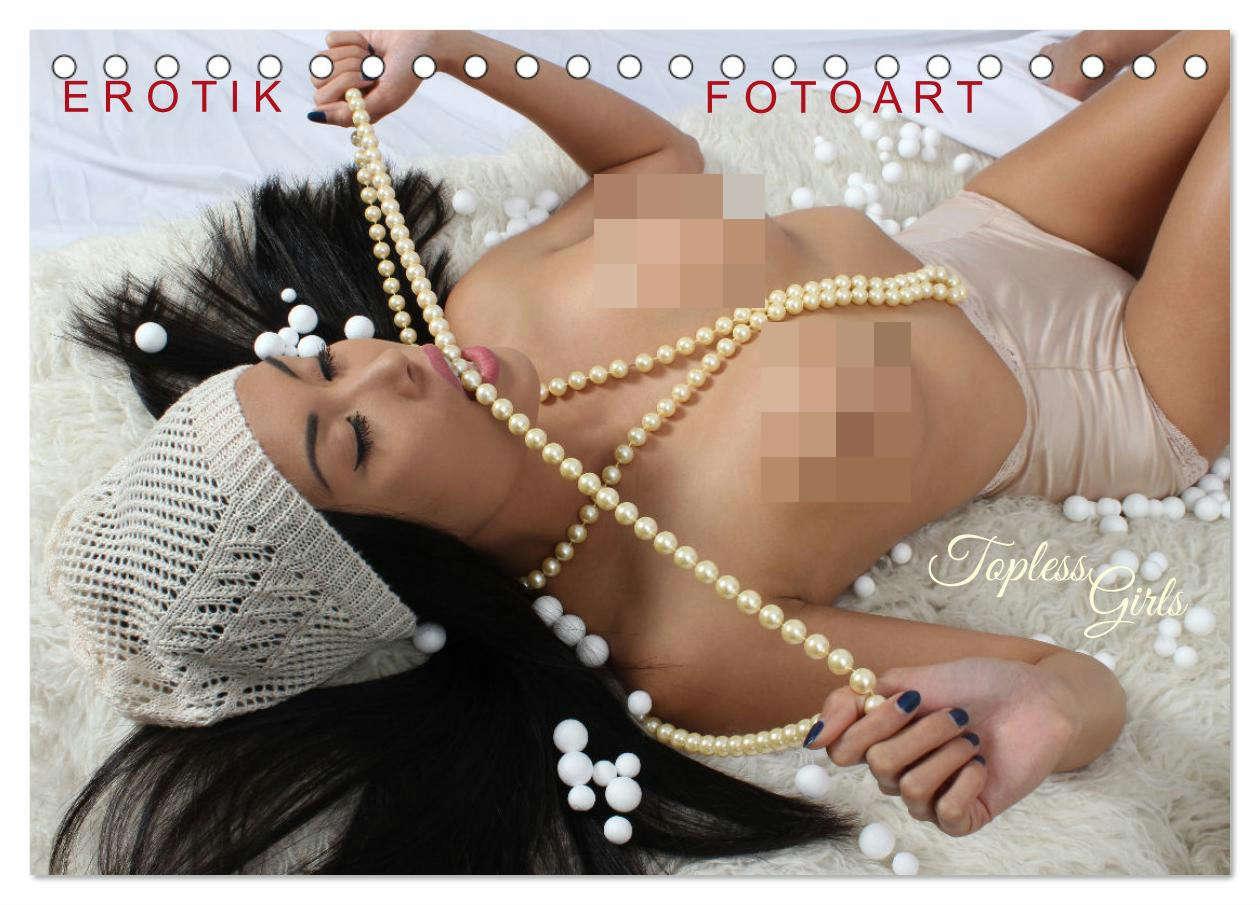 Cover: 9783383905216 | EROTIK FOTOART - Topless Girls (Tischkalender 2025 DIN A5 quer),...