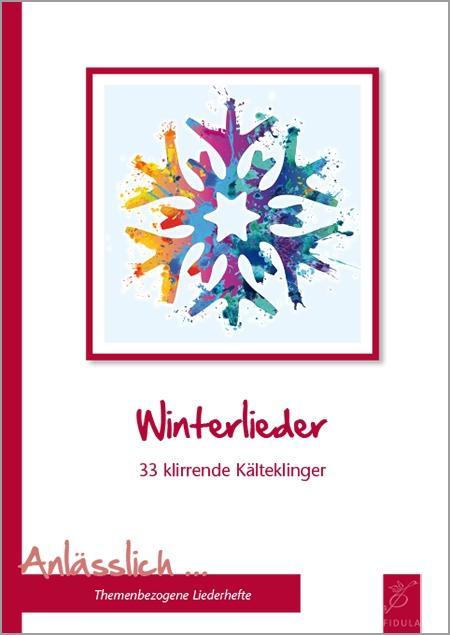 Cover: 9783872260697 | Winterlieder | Katharina Holzmeister | Broschüre | 36 S. | Deutsch