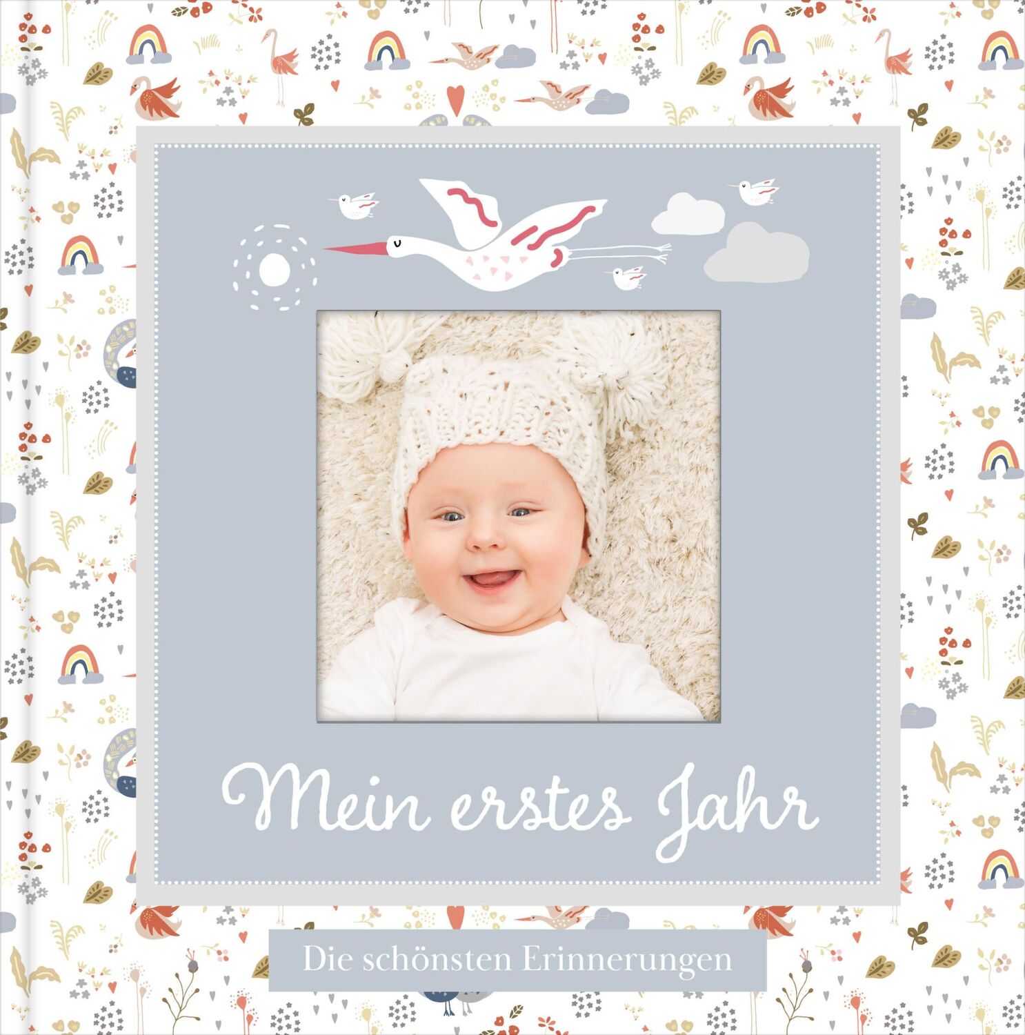 Cover: 9783985950331 | Babyalbum mit Fensterausschnitt für das 1. Lebensjahr zum Eintragen...