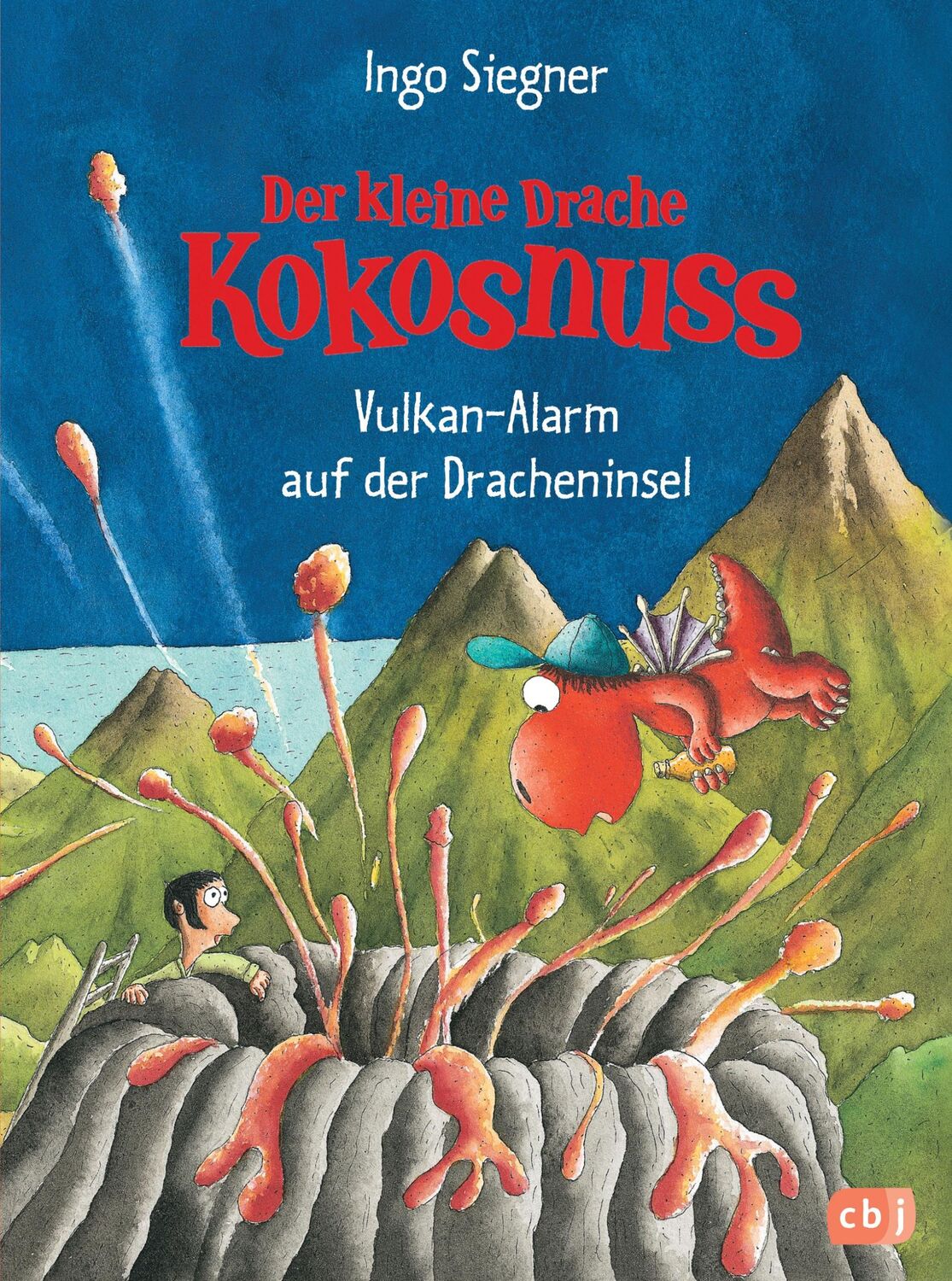 Cover: 9783570173039 | Der kleine Drache Kokosnuss 24- Vulkan-Alarm auf der Dracheninsel