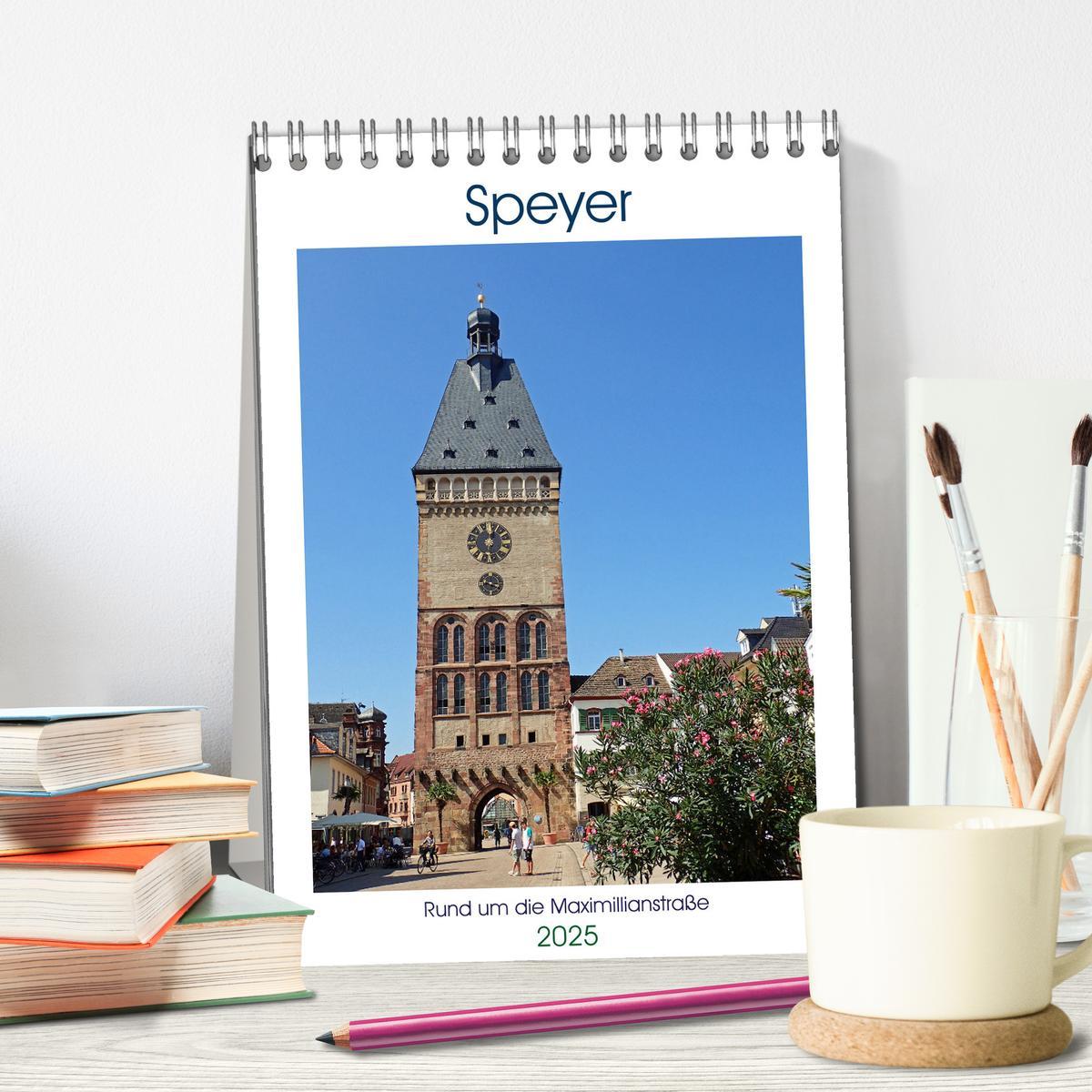 Bild: 9783435881154 | Speyer-Rund um die Maximilianstraße (Tischkalender 2025 DIN A5...