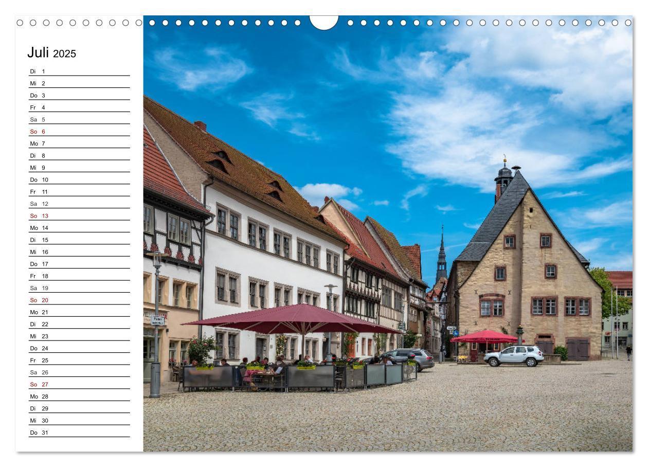 Bild: 9783435215263 | Sangerhausen (Wandkalender 2025 DIN A3 quer), CALVENDO Monatskalender