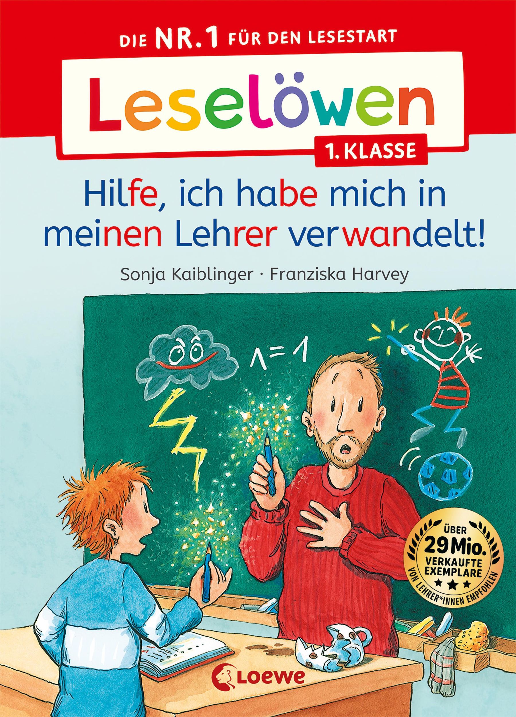 Cover: 9783743215689 | Leselöwen 1. Klasse - Hilfe, ich habe mich in meinen Lehrer...