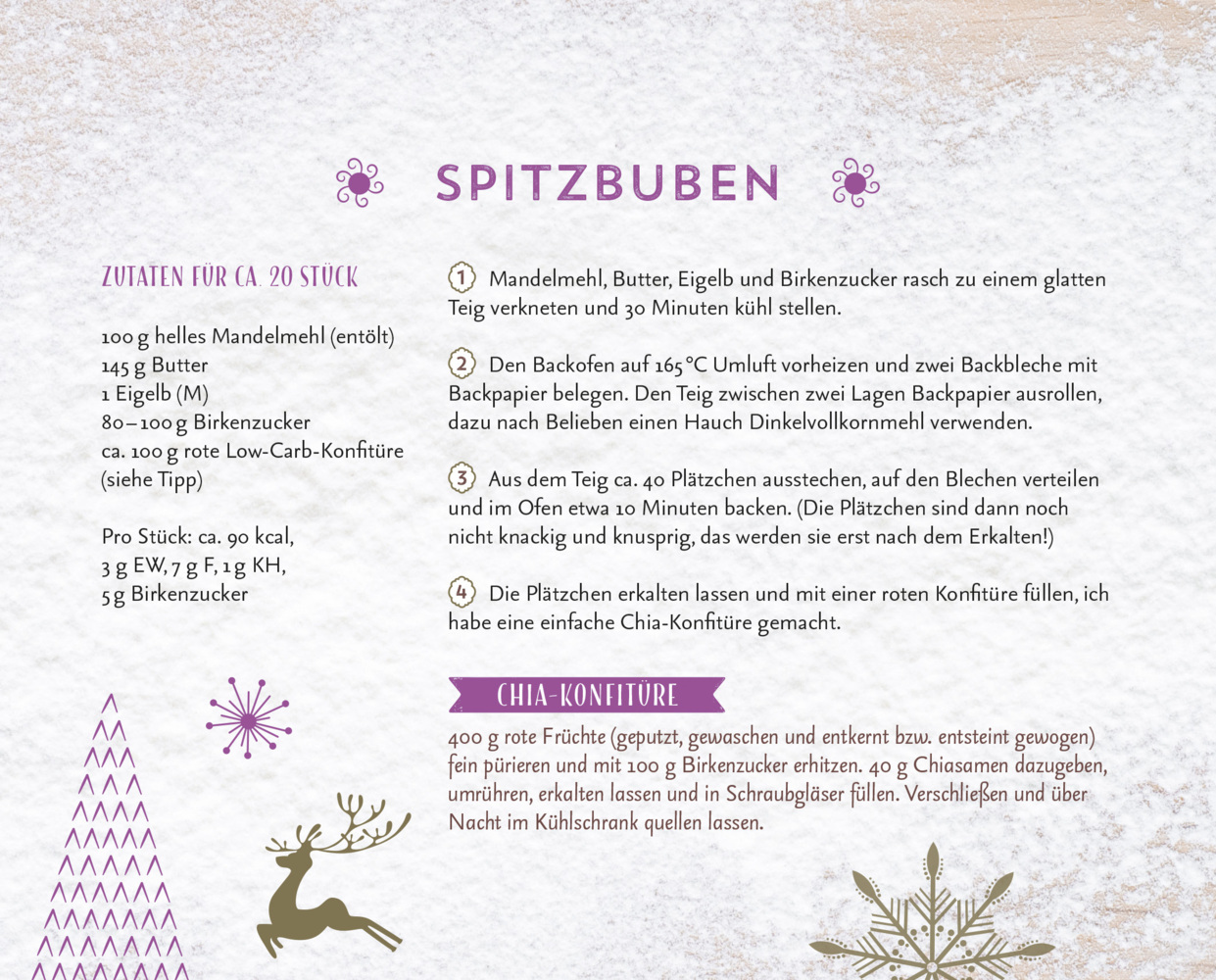 Bild: 9783898838474 | Low Carb Weihnachtsbacken | Petra Hola-Schneider | Kalender | 50 S.