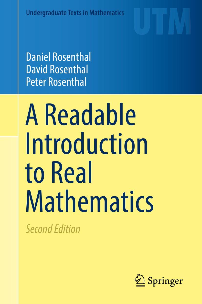 Cover: 9783030006310 | A Readable Introduction to Real Mathematics | Daniel Rosenthal (u. a.)