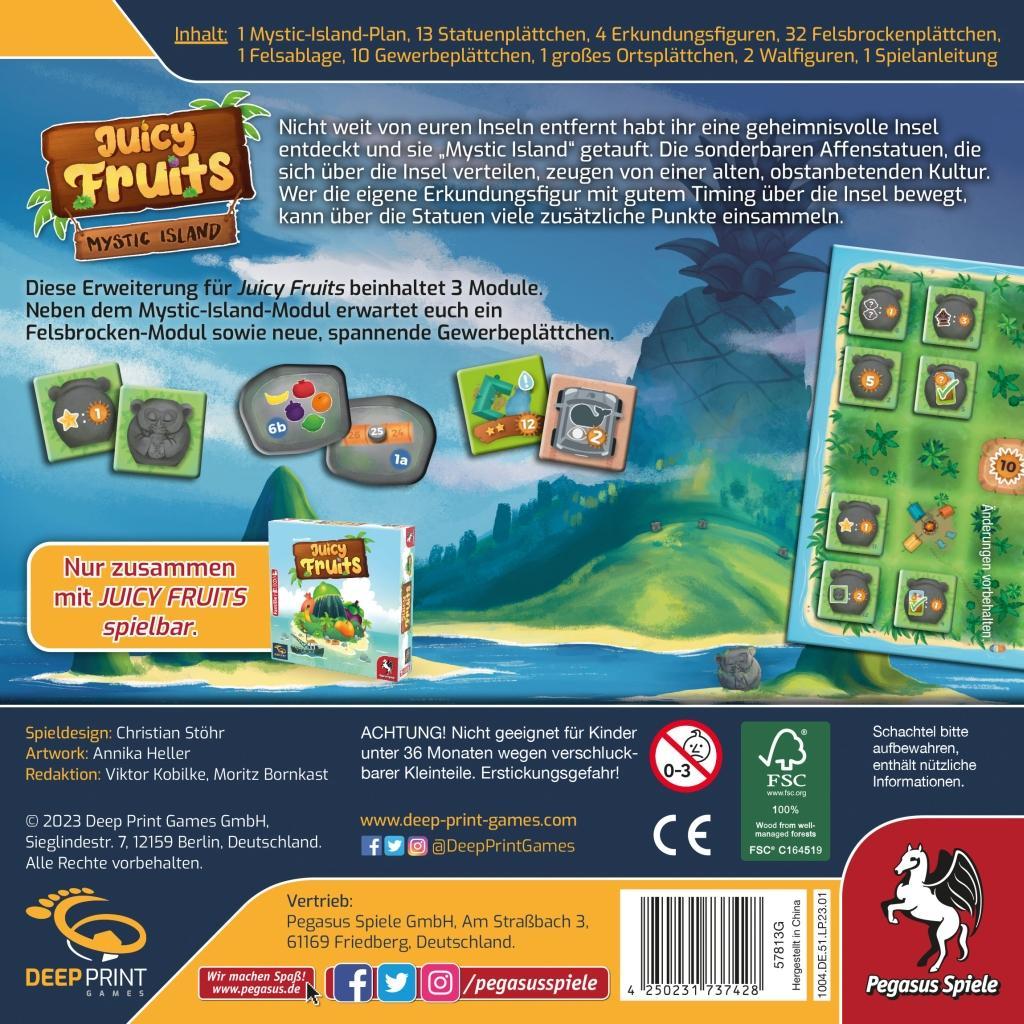 Bild: 4250231737428 | Juicy Fruits: Mystic Island [Erweiterung] (Deep Print Games) | Stöhr