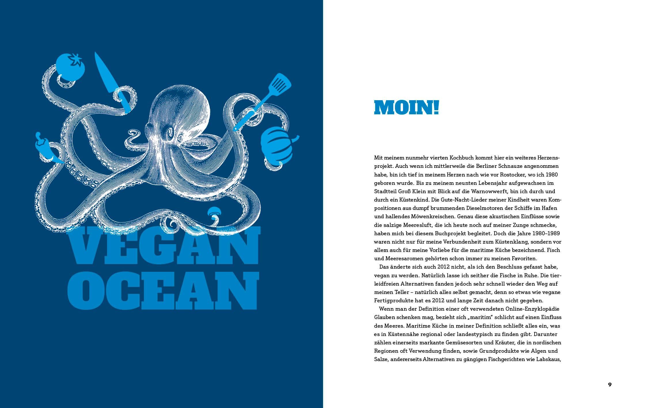 Bild: 9783954532728 | Vegan Ocean | Maritime Küche - garantiert grätenfrei | Alexander Flohr