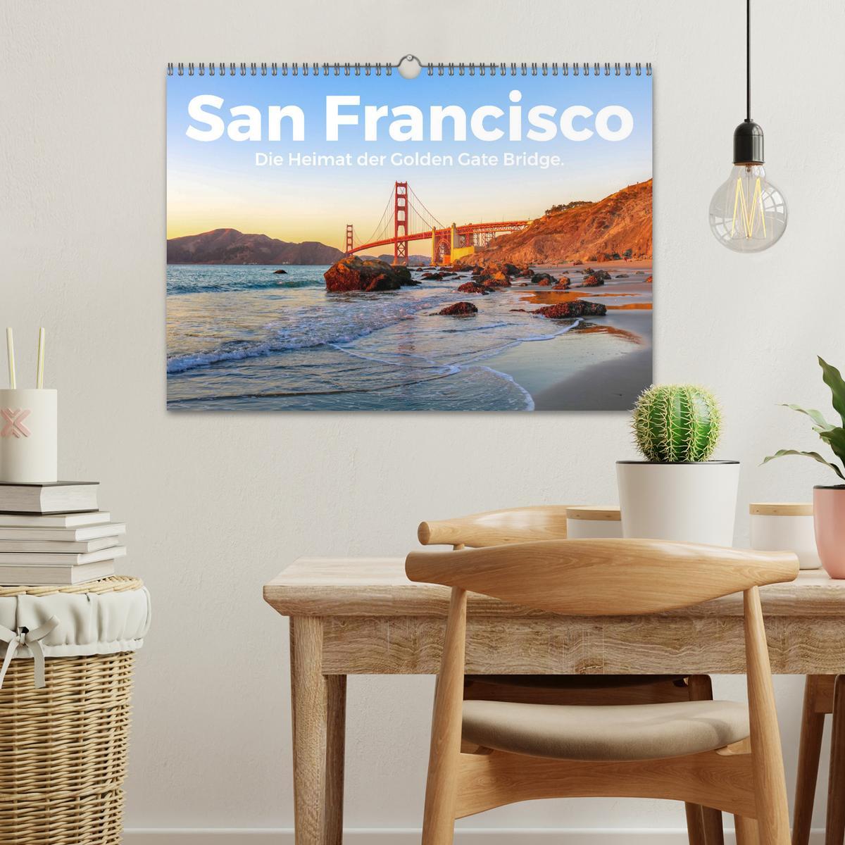 Bild: 9783435007523 | San Francisco - Die Heimat der Golden Gate Bridge. (Wandkalender...