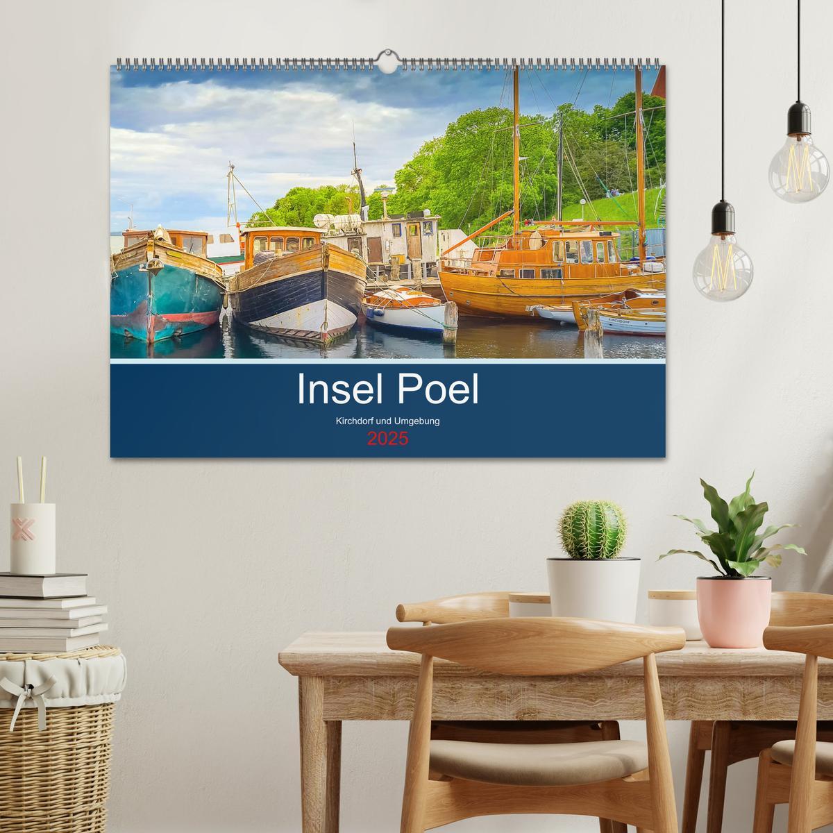 Bild: 9783435093533 | Insel Poel Kirchdorf und Umgebung (Wandkalender 2025 DIN A2 quer),...