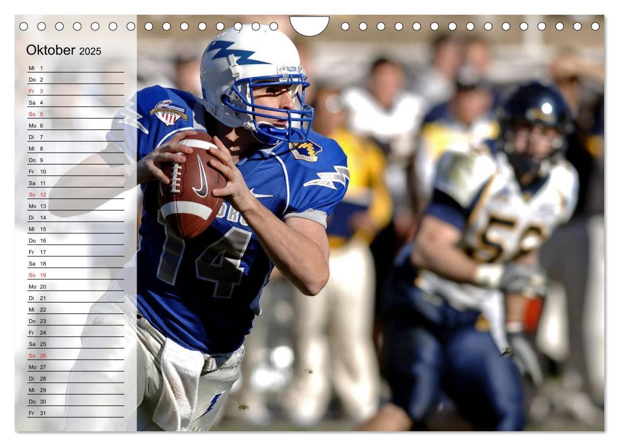 Bild: 9783435552221 | Sport. American Football (Wandkalender 2025 DIN A4 quer), CALVENDO...