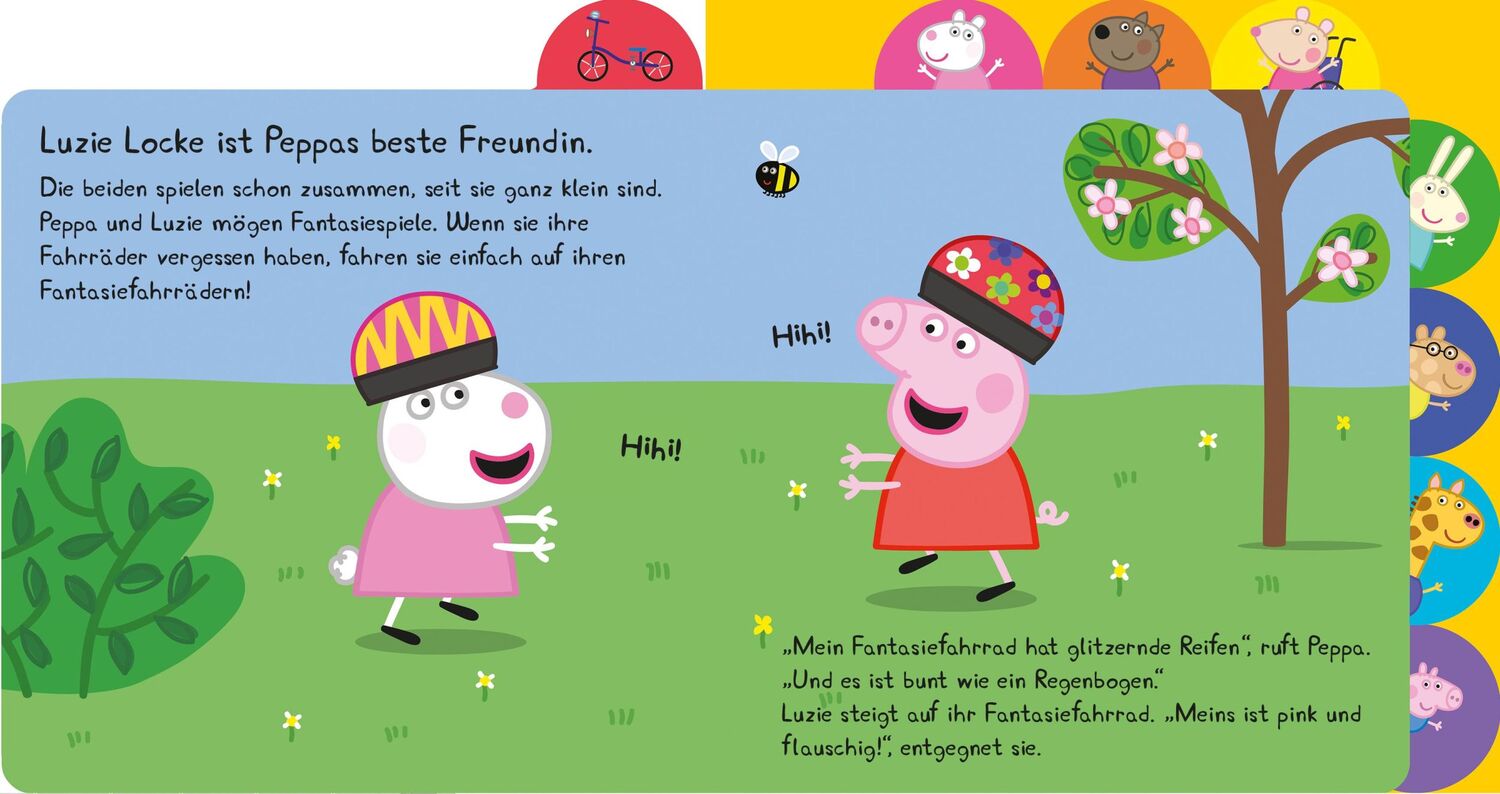 Bild: 9783833245749 | Peppa Pig: Peppa und ihre Freunde | Pappbilderbuch mit Register | Buch