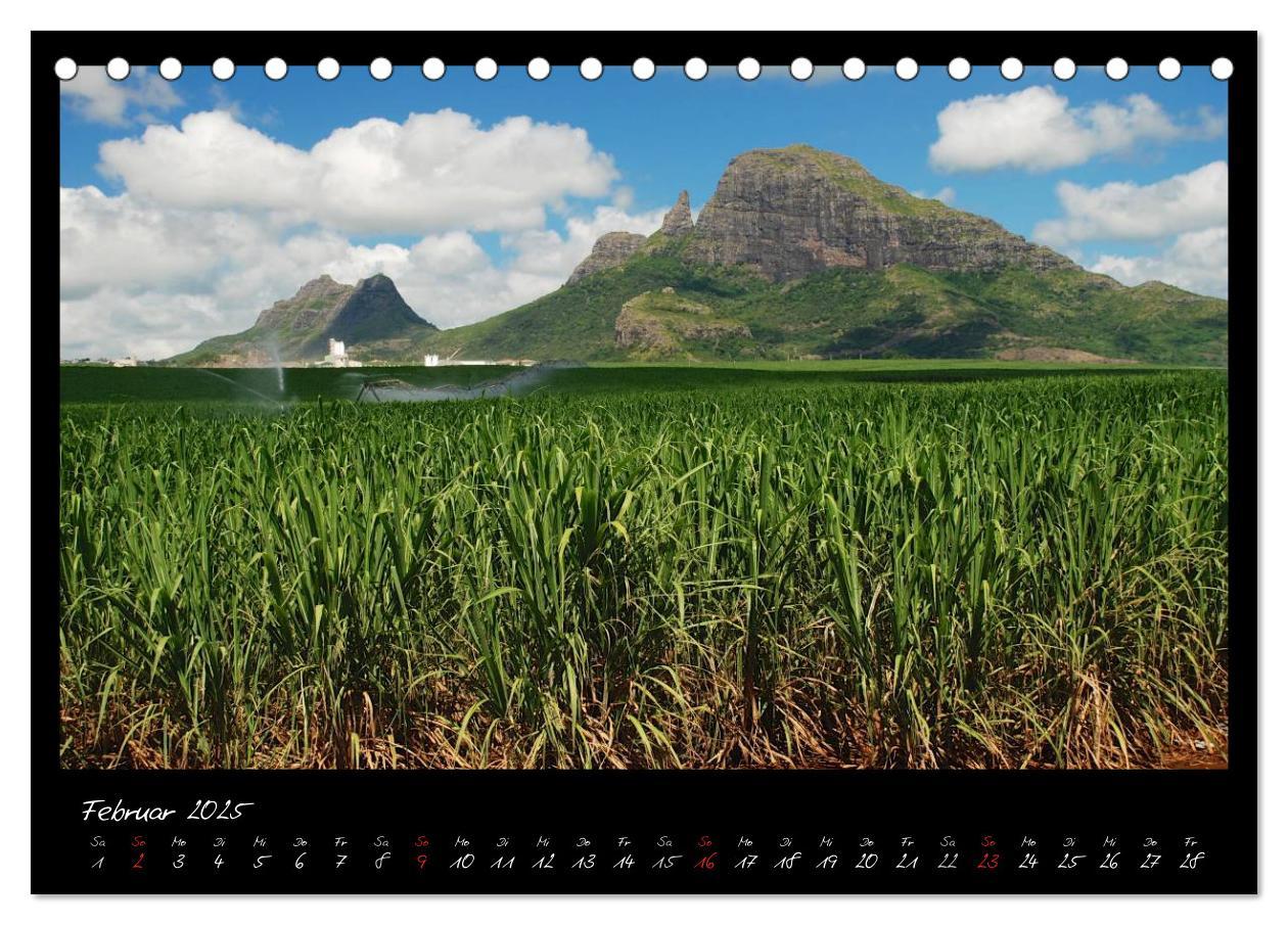 Bild: 9783435722891 | Mauritius (Tischkalender 2025 DIN A5 quer), CALVENDO Monatskalender