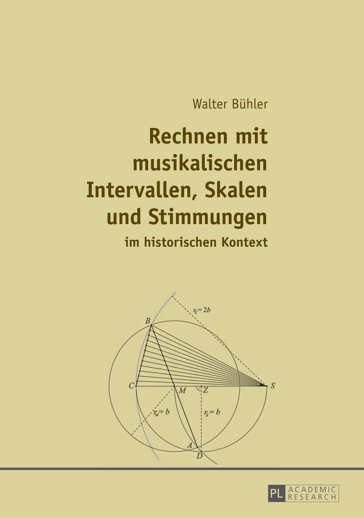 Cover: 9783631650592 | Rechnen mit musikalischen Intervallen, Skalen und Stimmungen im...