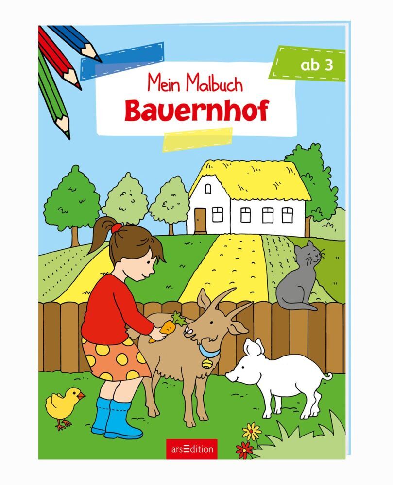 Cover: 9783845817729 | Mein Malbuch - Bauernhof | Corina Beurenmeister | Taschenbuch | 32 S.