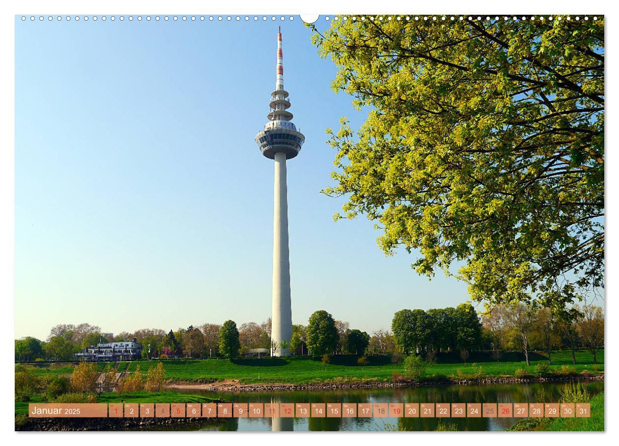 Bild: 9783435581160 | Mannheim - Stadt im Quadrat (hochwertiger Premium Wandkalender 2025...