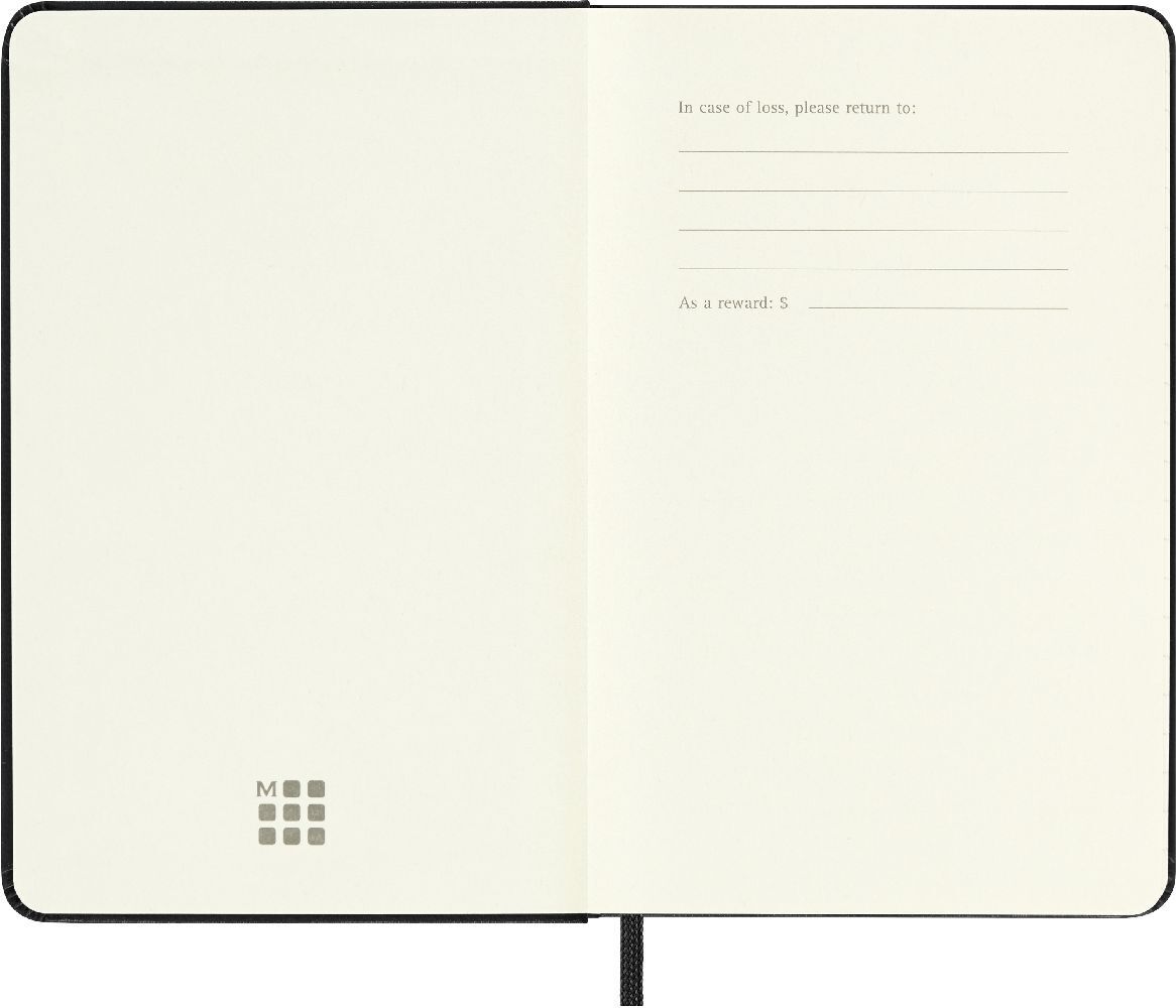 Bild: 8056598856972 | Moleskine 18 Monate Wochen Notizkalender 2023/2024, Pocket/A6, Schwarz