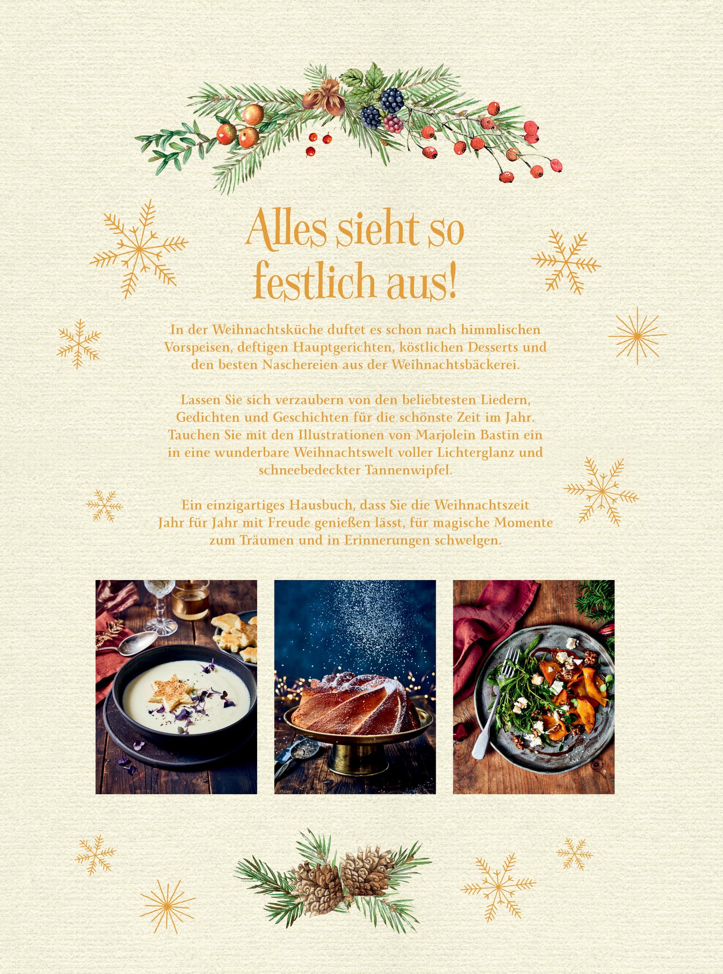 Bild: 9783756710300 | Zauberhafte Weihnachtsküche | Marjolein Bastin | Buch | 192 S. | 2024