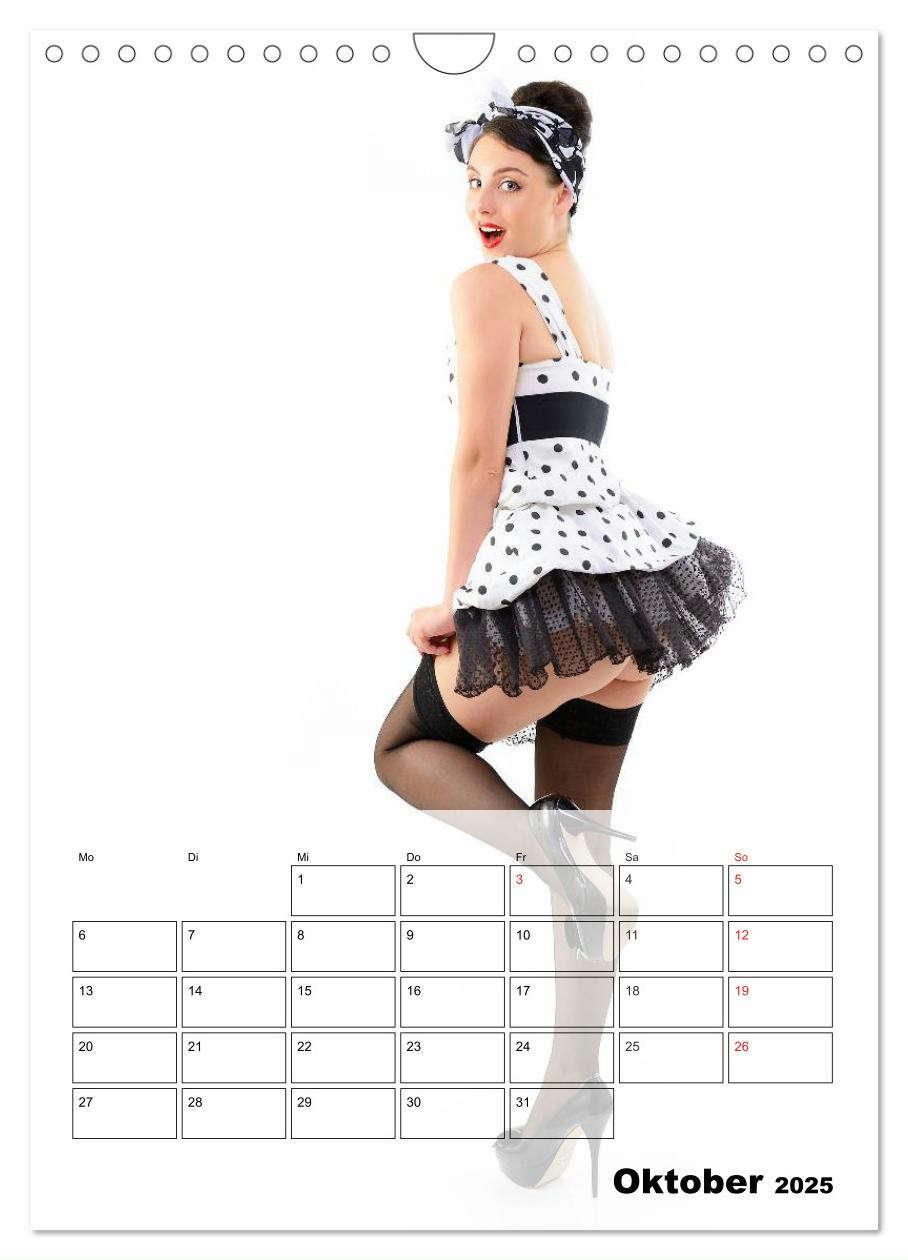 Bild: 9783457035894 | Sexy Hexi. Pin-ups-Planer (Wandkalender 2025 DIN A4 hoch), CALVENDO...