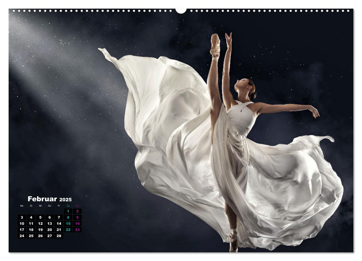 Bild: 9783457184103 | BALLETT - ein Hauch Magie (Wandkalender 2025 DIN A2 quer), CALVENDO...