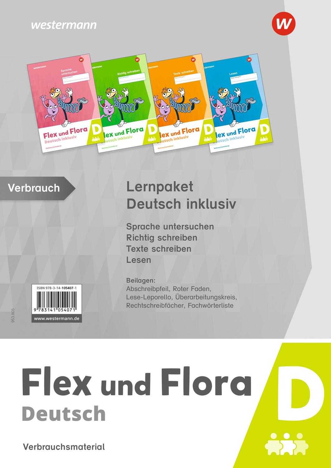 Cover: 9783141054071 | Flex und Flora - Deutsch inklusiv. Paket D | Ausgabe 2021 | Buch