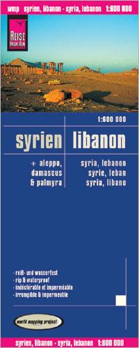 Cover: 9783831771257 | Reise Know-How Landkarte Syrien, Libanon (1:600.000) | (Land-)Karte