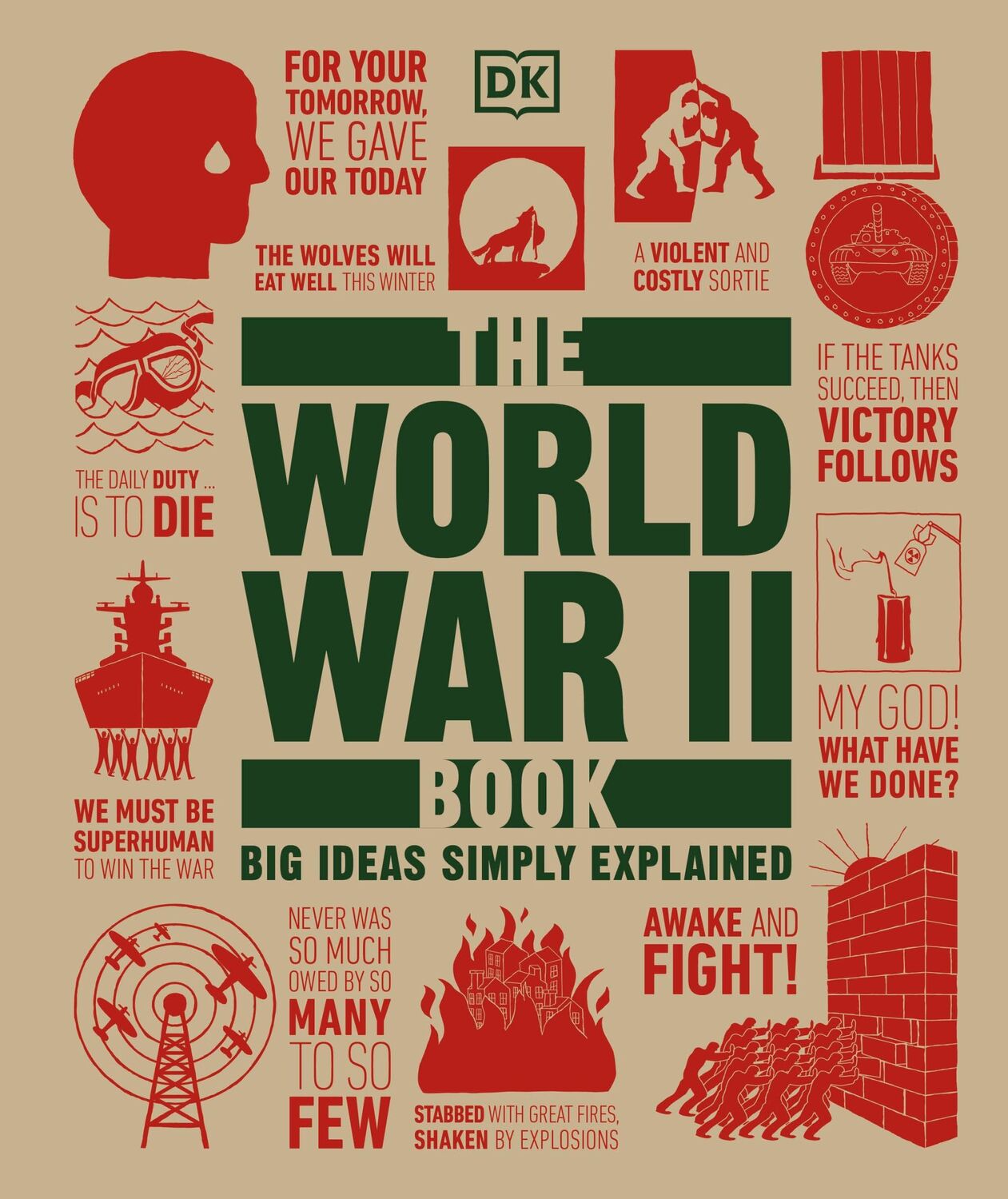 Cover: 9780241347119 | The World War II Book | Big Ideas Simply Explained | Gilbert | Buch