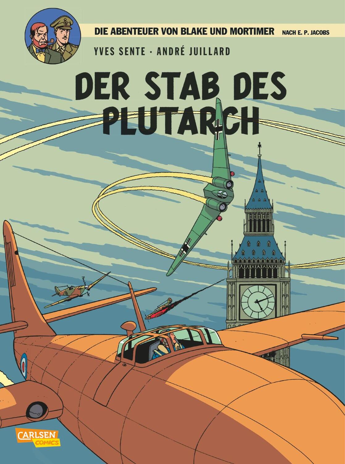 Cover: 9783551023407 | Blake und Mortimer 20. Der Stab des Plutarch | Yves Sente | Buch