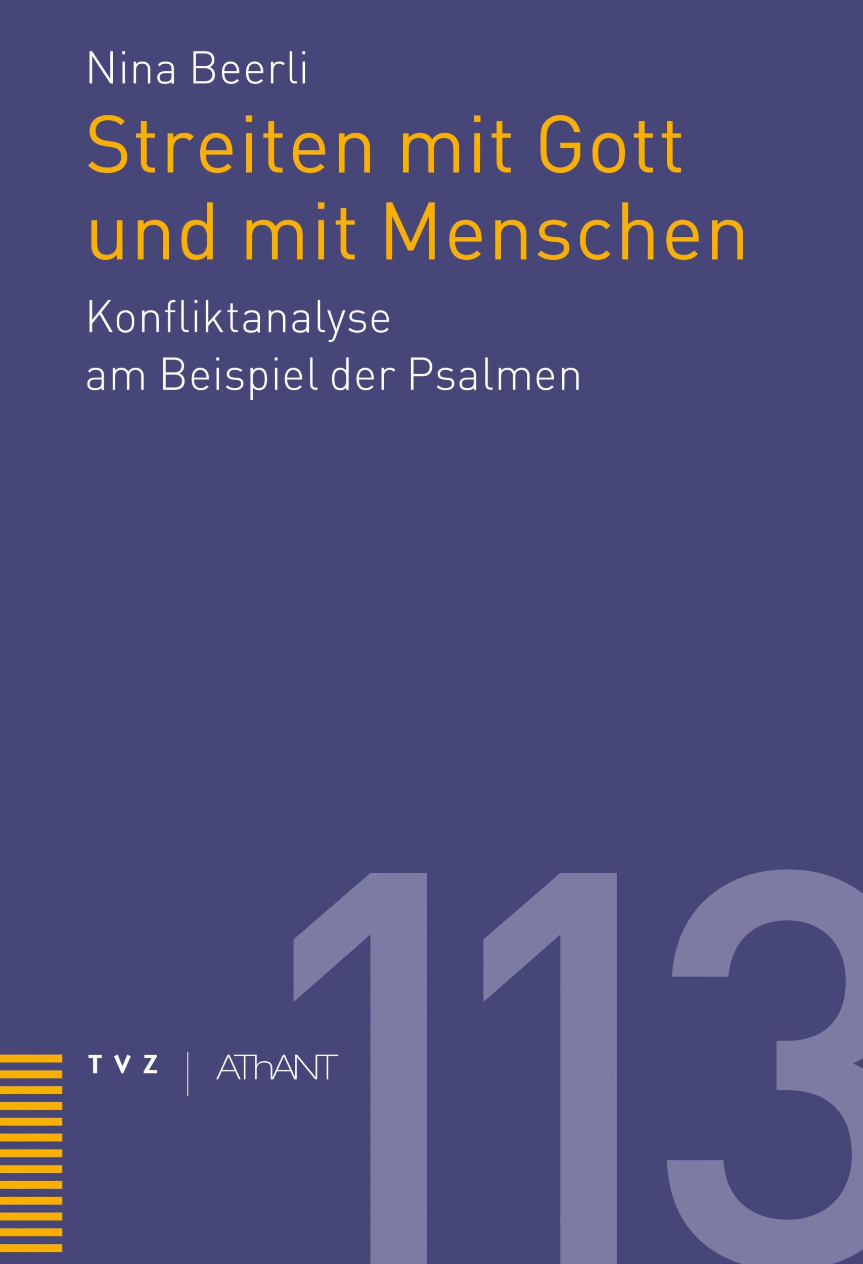 Cover: 9783290186142 | Streiten mit Gott und mit Menschen | Nina Beerli | Buch | 312 S.