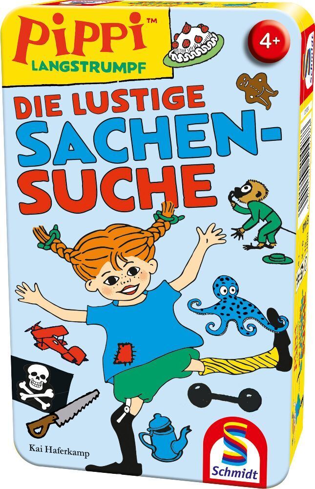 Cover: 4001504514488 | Pippi Langstrumpf, Die lustige Sachensuche | Spiel | Metalldose | 2023