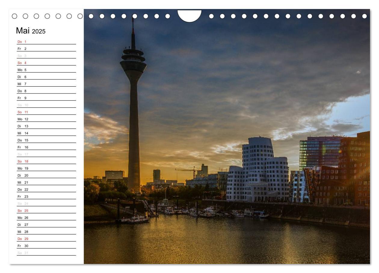 Bild: 9783435536023 | Düsseldorf - Impressionen (Wandkalender 2025 DIN A4 quer), CALVENDO...