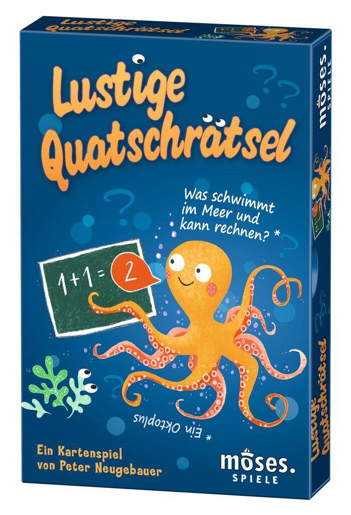 Cover: 4033477902986 | Lustige Quatschrätsel | Was schwimmt im Meer und kann rechnen? | Spiel