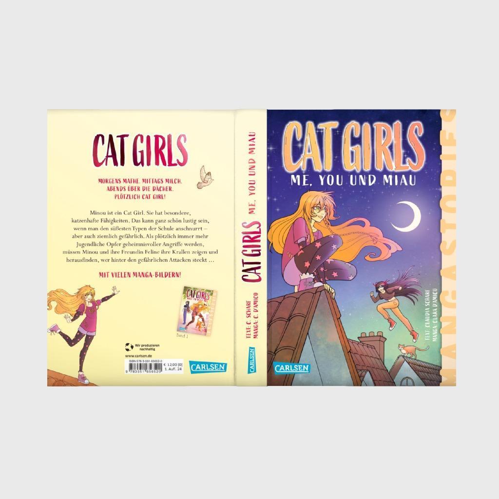 Bild: 9783551656520 | CAT GIRLS Band 2 - ME, YOU und MIAU | Claudia Scharf | Buch | 256 S.