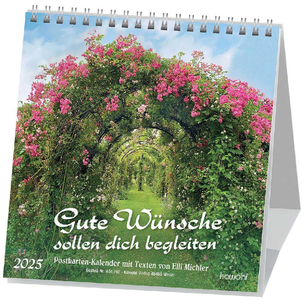 Cover: 9783754876053 | Gute Wünsche sollen dich begleiten 2025 | Elli Michler | Kalender