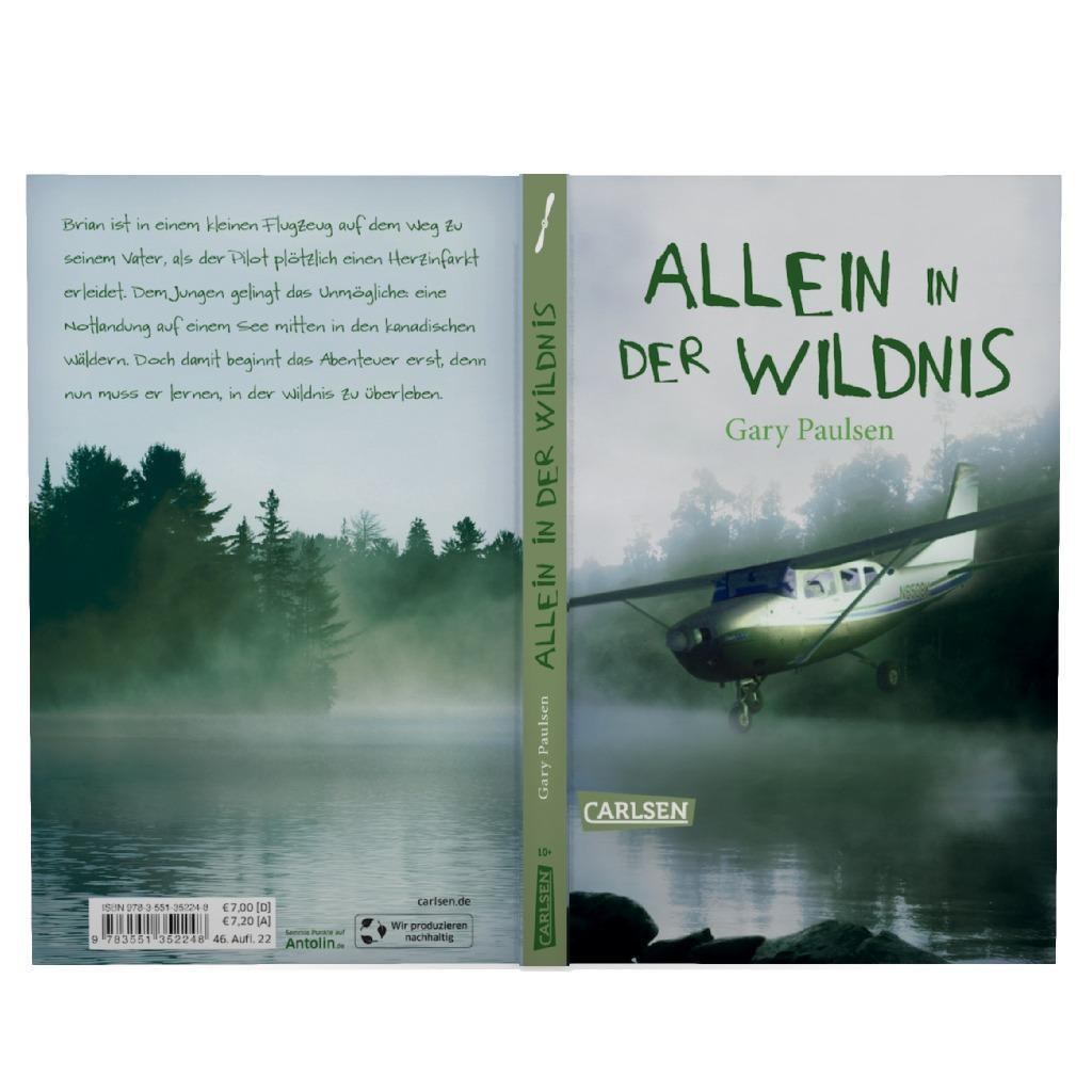 Bild: 9783551352248 | Allein in der Wildnis | Gary Paulsen | Taschenbuch | 183 S. | Deutsch