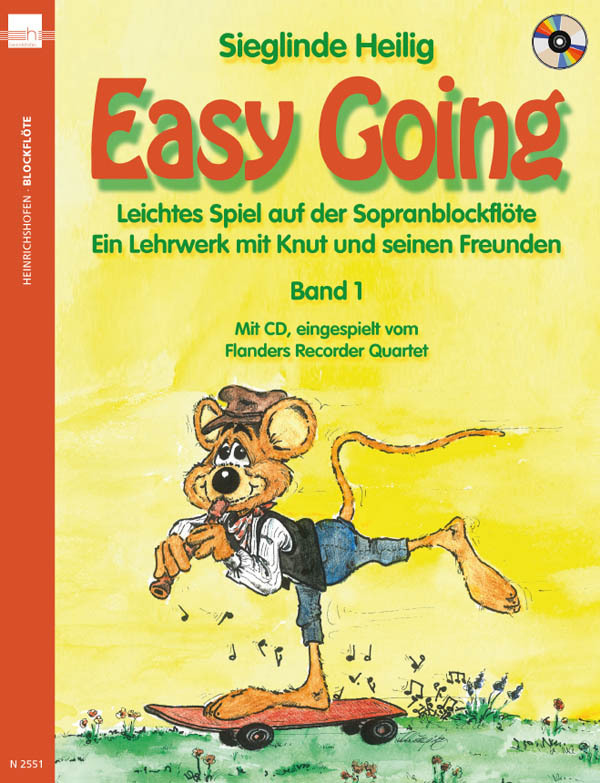 Cover: 9783938202180 | Easy Going. Leichtes Spiel mit der Sopranblockflöte. Ein...