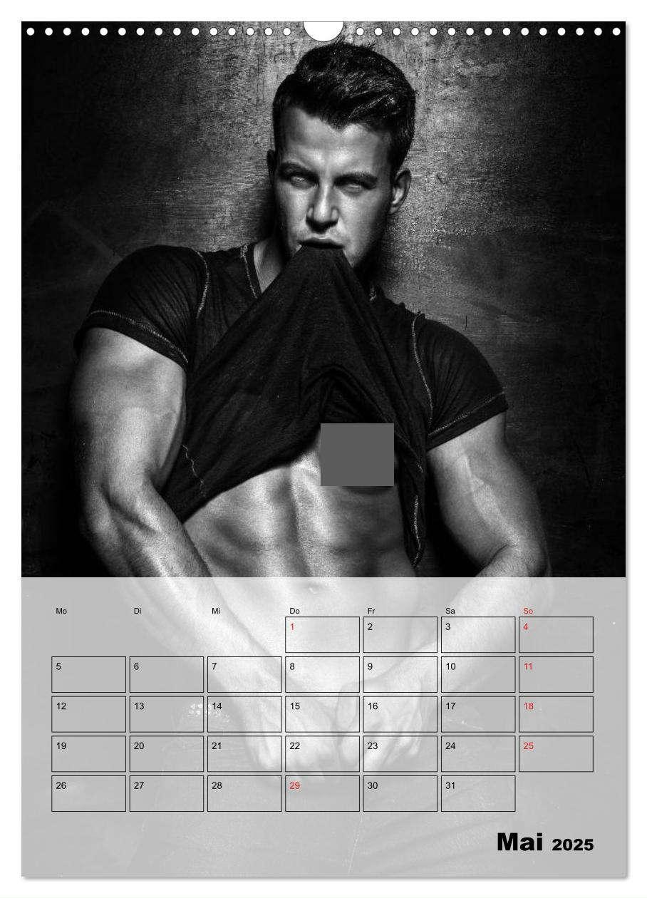 Bild: 9783457035788 | Heiße Männer-Erotik (Wandkalender 2025 DIN A3 hoch), CALVENDO...