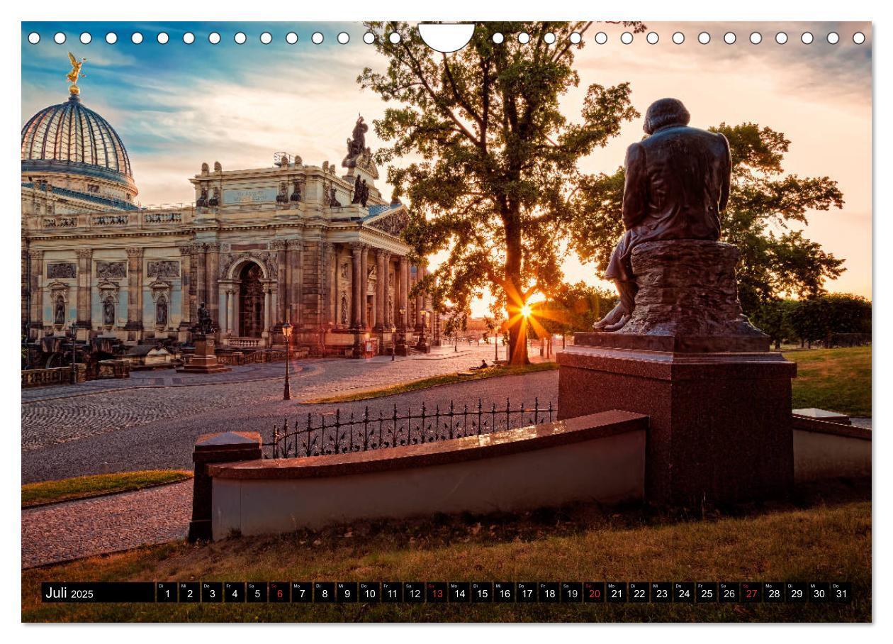 Bild: 9783435842599 | Barockperle Dresden (Wandkalender 2025 DIN A4 quer), CALVENDO...