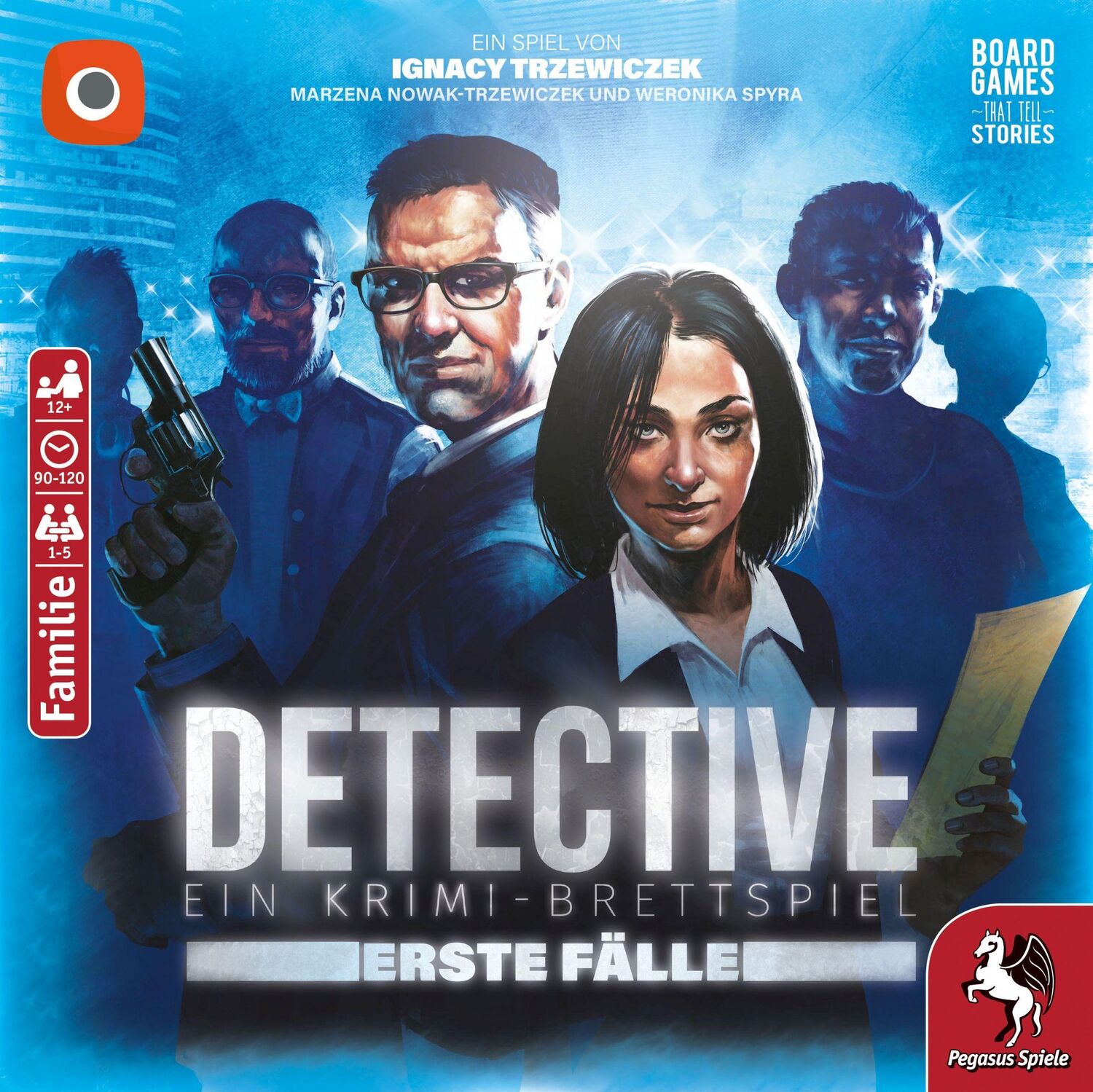 Cover: 4250231727771 | Detective: Erste Fälle (Portal Games) | Ignacy Trzewiczek | Spiel