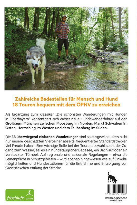 Bild: 9783945419083 | Die schönsten Wanderungen mit Hunden im Großraum München | Reimer