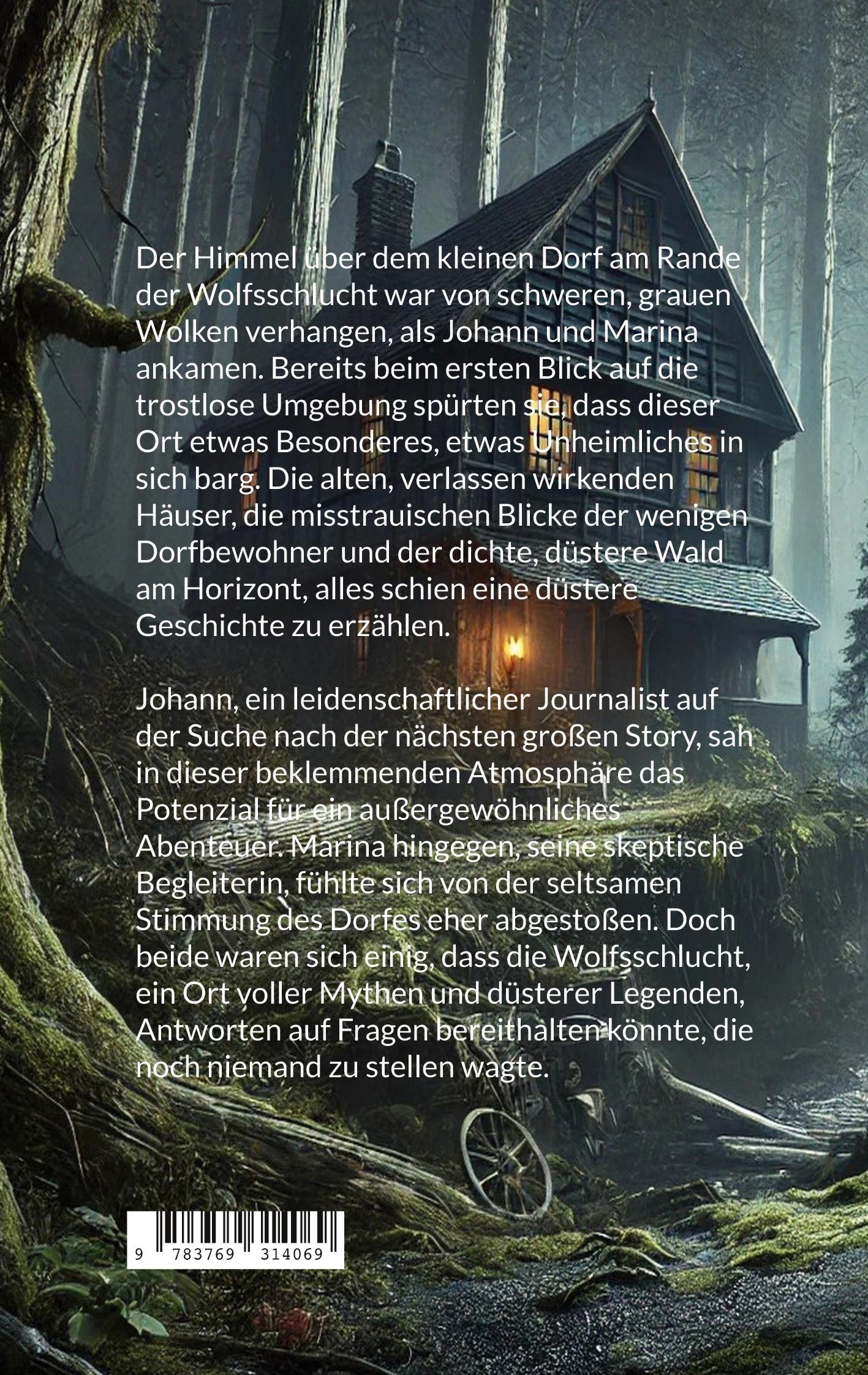 Rückseite: 9783769314069 | Wolfsschlucht | DER VERFLUCHTE WALD | Niklas Reuth | Taschenbuch