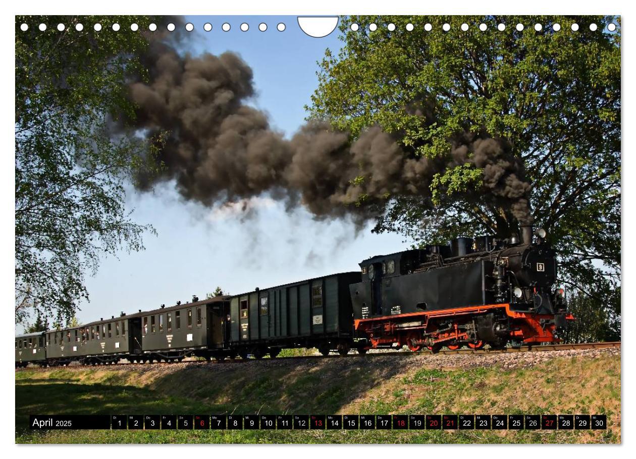 Bild: 9783435687527 | Schmalspurbahnen in Sachsen Anhalt (Wandkalender 2025 DIN A4 quer),...