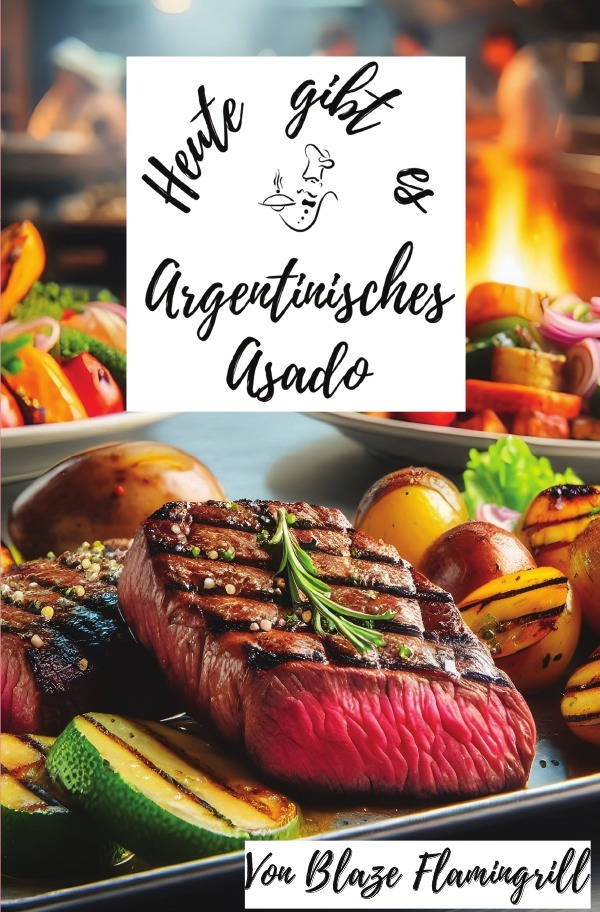 Cover: 9783759845405 | Heute gibt es - Argentinisches Asado | Blaze Flamingrill | Taschenbuch