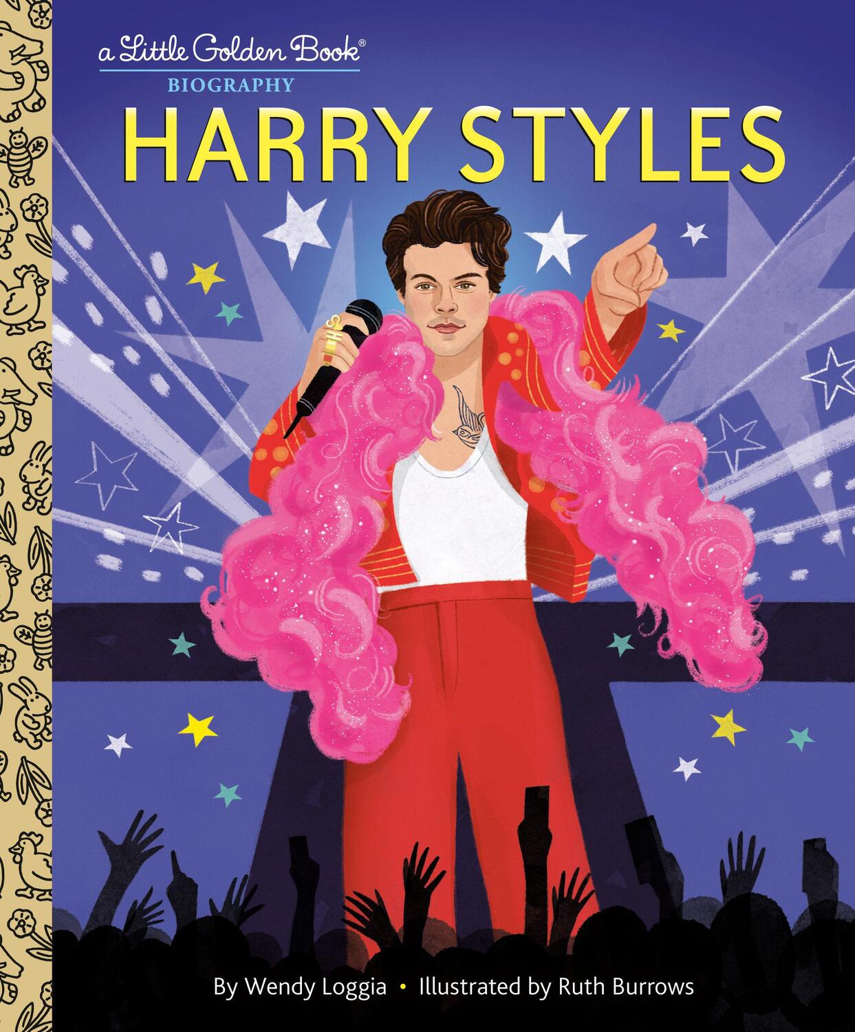 Cover: 9780593710265 | Harry Styles: A Little Golden Book Biography | Wendy Loggia | Buch