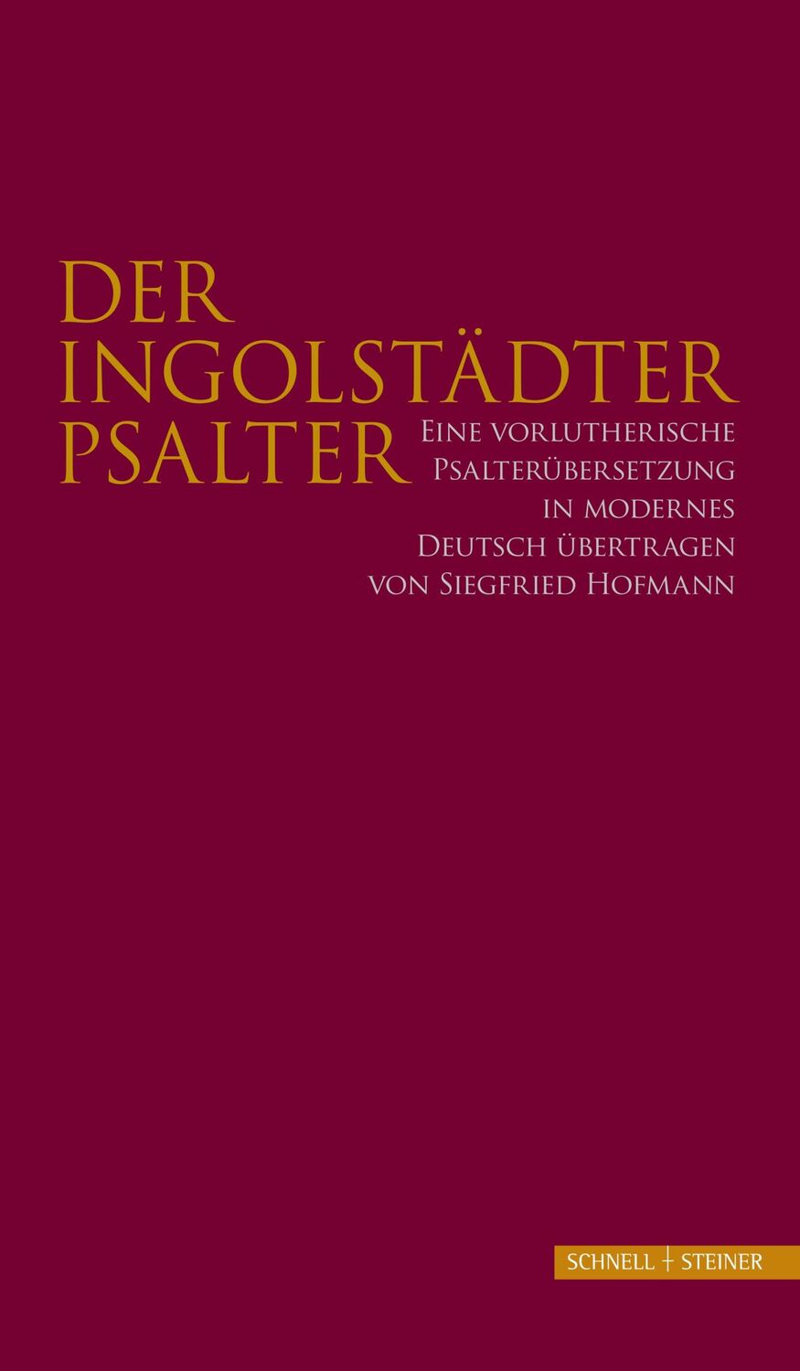 Cover: 9783795432959 | Der Ingolstädter Psalter | Ludwig Brandl (u. a.) | Buch | 224 S.