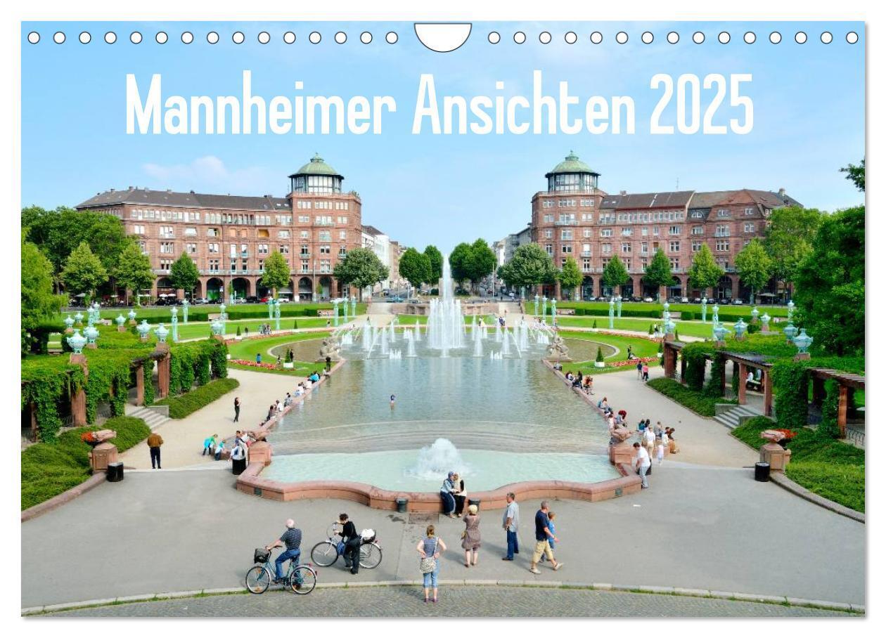 Cover: 9783435826605 | Mannheimer Ansichten 2025 (Wandkalender 2025 DIN A4 quer), CALVENDO...