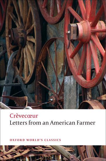 Cover: 9780199554744 | Letters from an American Farmer | J Hector St John de Crèvecoeur