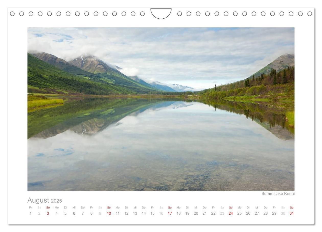 Bild: 9783435822430 | Alaska 2025 (Wandkalender 2025 DIN A4 quer), CALVENDO Monatskalender