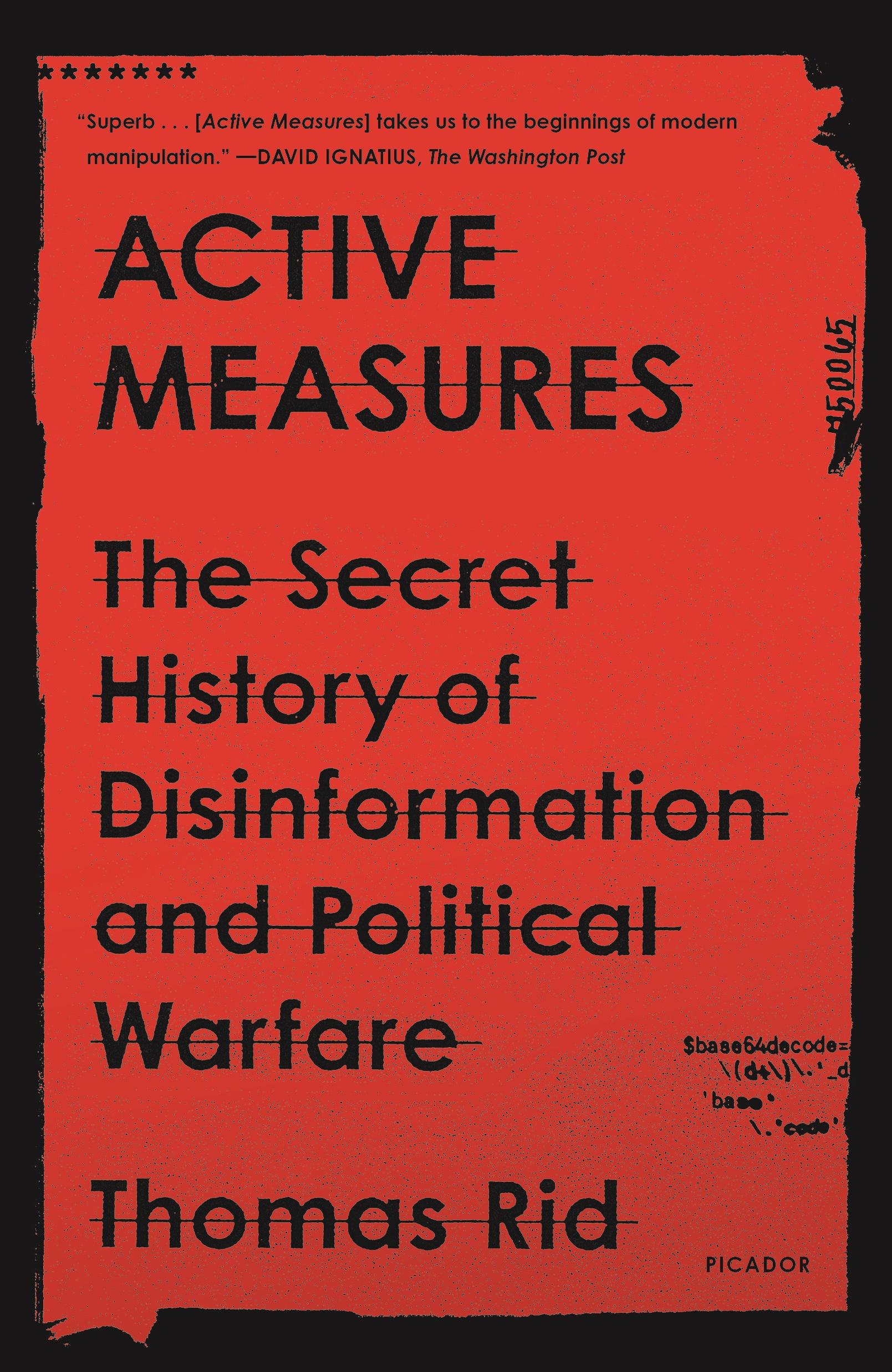 Cover: 9781250787408 | Active Measures | Thomas Rid | Taschenbuch | Kartoniert / Broschiert