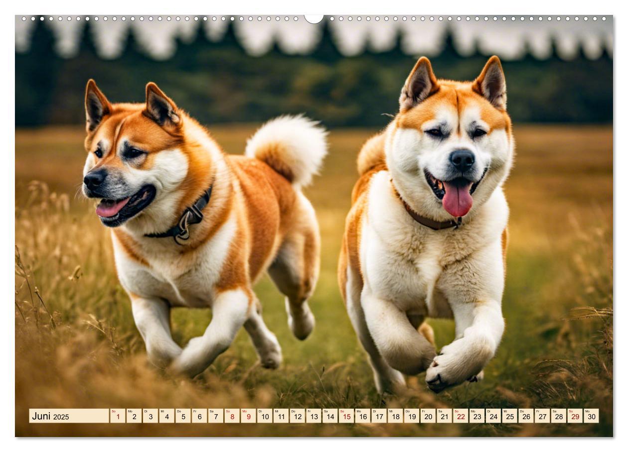 Bild: 9783457071755 | Akita Inu - Inbegriff der Treue (hochwertiger Premium Wandkalender...