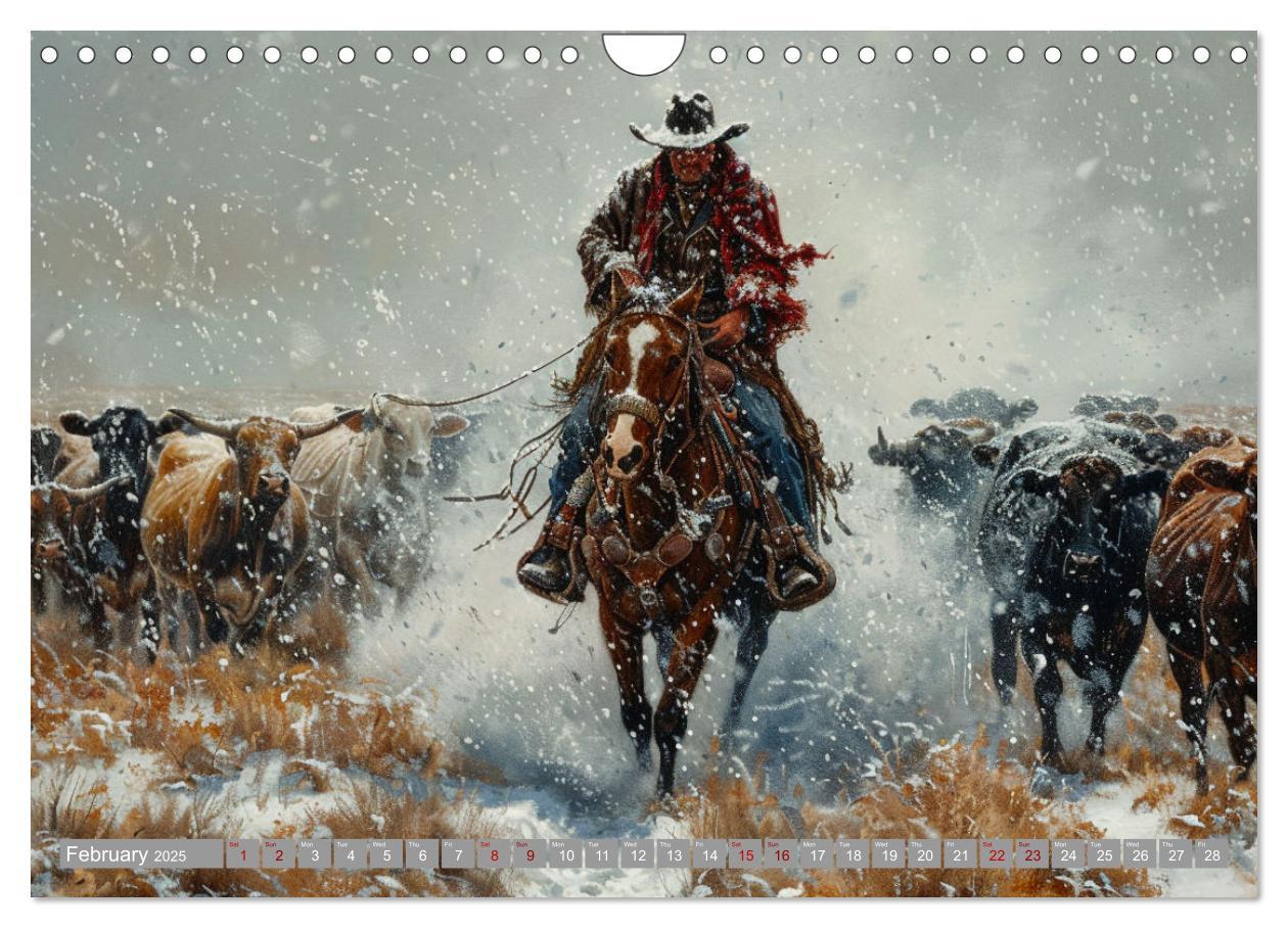 Bild: 9781325977888 | Horses, Power and Freedom (Wall Calendar 2025 DIN A4 landscape),...